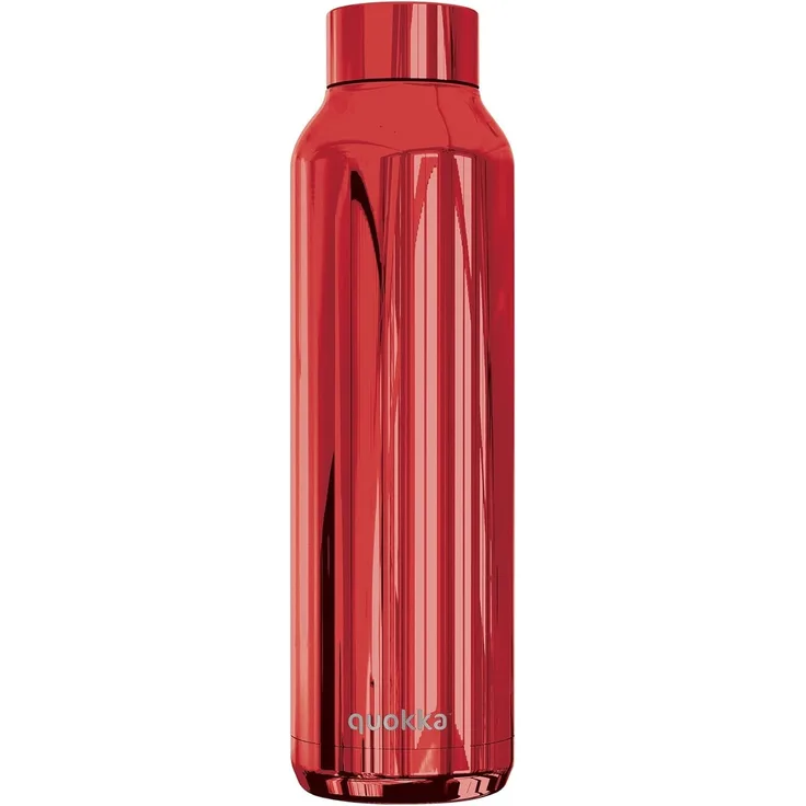 Quokka Solid - Thermoflasche aus Edelstahl 630 ml (Sleek Ruby)