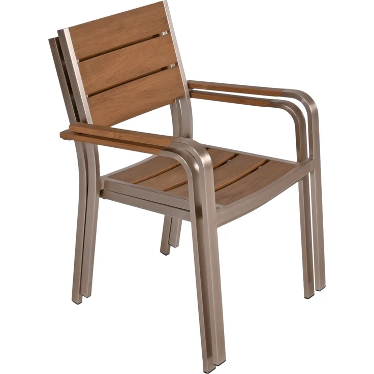 9tlg. Sitzgruppe, Teak-Optik, FLORENCE – Bild 7