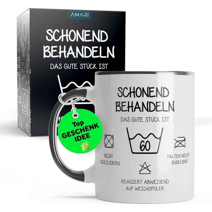 Amari Tasse AMARI® Tasse Schonend Behandeln - Geschenk Geburtstag – Bild 5