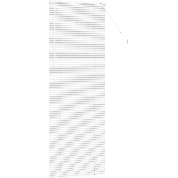 vidaXL Venezianische Jalousie Weiß 220 x 80 cm 25 mm Aluminium 42006018 – Bild 5