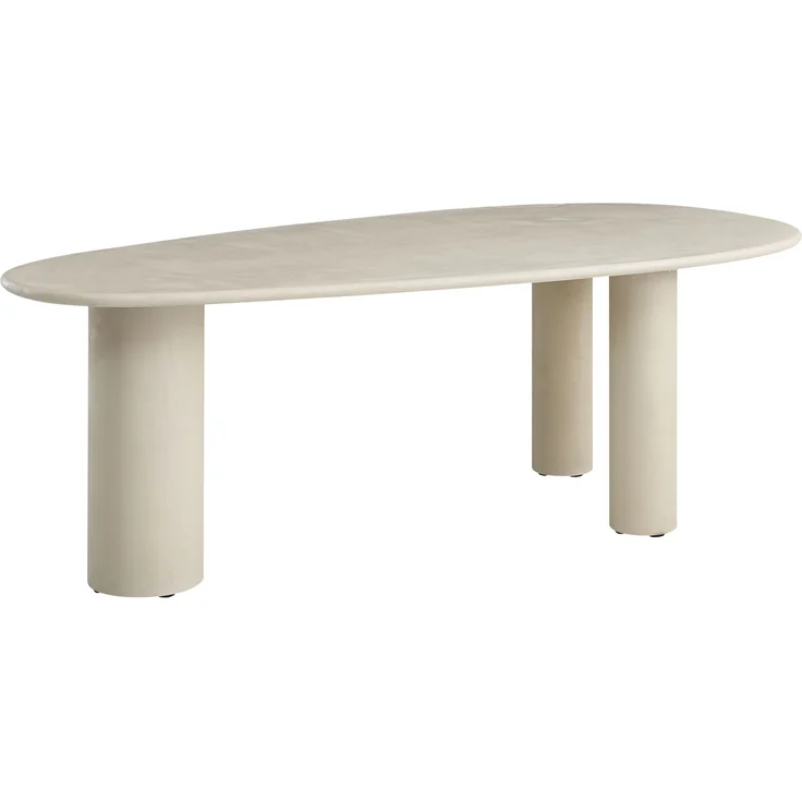 Selsey ‘Innations’ Esstisch 230x120 cm, Greige, Mikro­zement-Optik – Bild 1