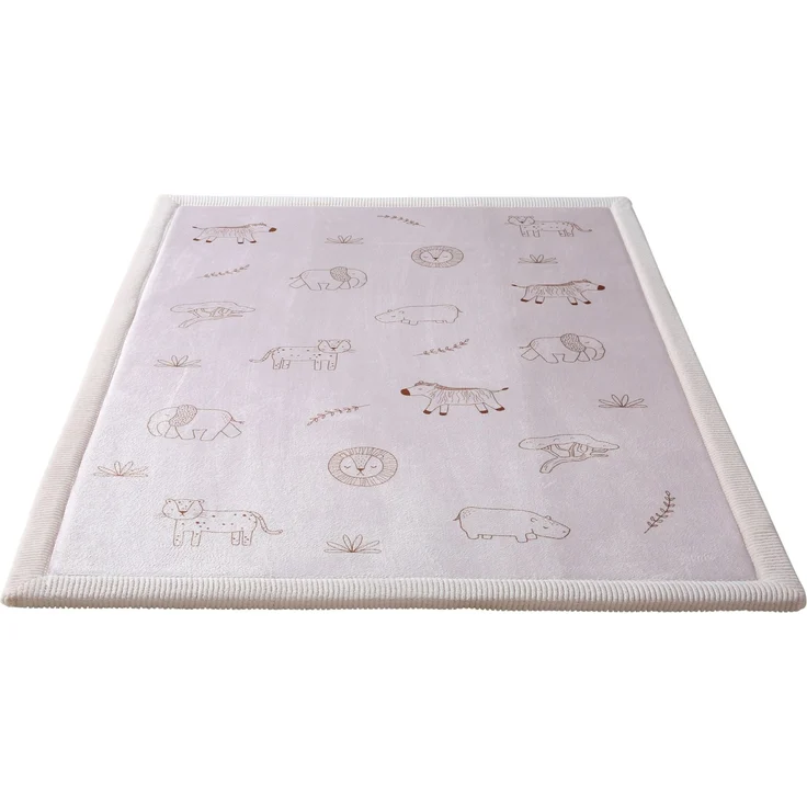 Hakuna Matte Wolkenweicher Kinderteppich | Safari Tiere 170x120x2,5cm – Bild 9