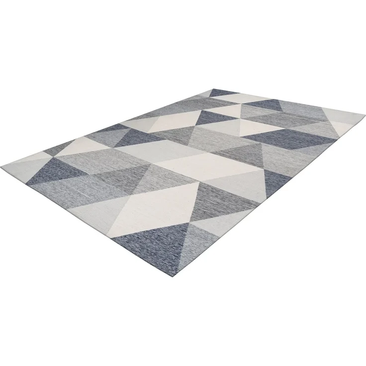 Teppich >Yoga< in Grau / Creme, 100% Polyester - 230x160cm (LxB) – Bild 4