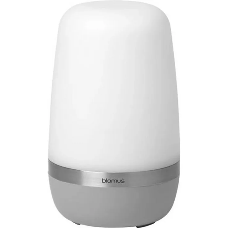 blomus LED Outdoor Leuchte -SPIRIT- Platinum Gray Size M 66060
