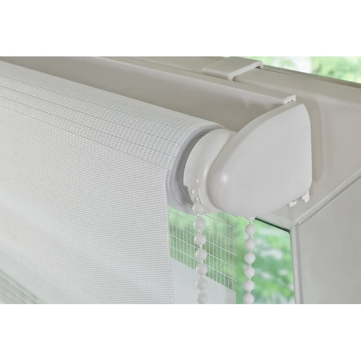 Doppelrollo Klemmfix-Duo-Rollo, Liedeco, Lichtschutz, ohne Bohren, Klemmfix, 1 Stück – Bild 2