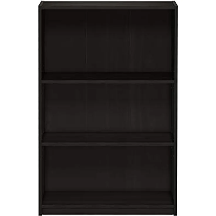 Furinno JAYA Einfaches Bücherregal, holz, Espresso, 24. 13x24. 13x102. 36 cm – Bild 10