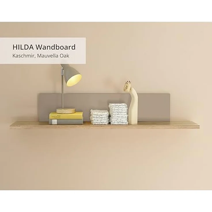 Stella Trading Hilda PEPPINI Wandboard in Mauvella Oak – modernes Wandpaneel für das Babyzimmer – 120 x 20 x 19 cm (B/H/T) – Bild 4