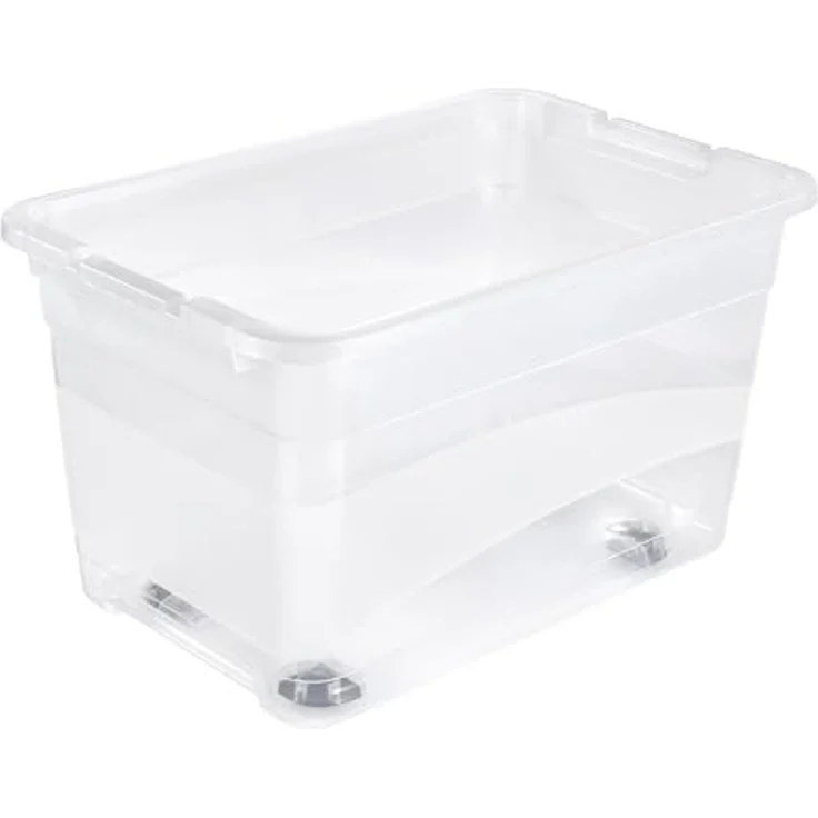 keeeper Organizer konrad (Set, 2 St), Aufbewahrungsbox, 52 L, mit Rollen, Deckel, Schiebeverschluss – Bild 5