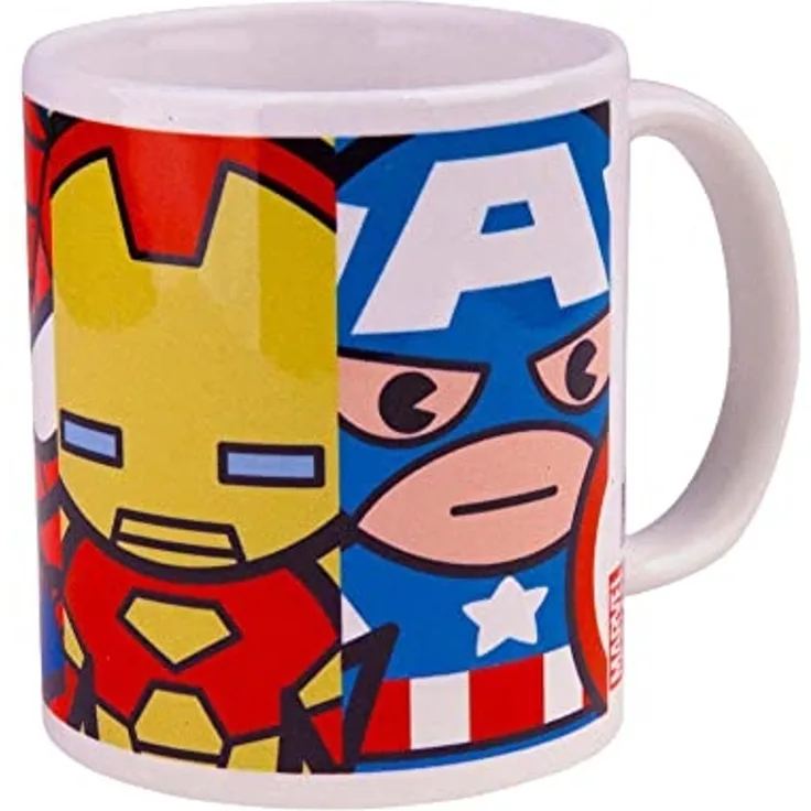 DC Universe Marvel Comics Kaffeetassen, Keramik, Mehrfarbig, 7. 9 x 11 x 9. 3 cm