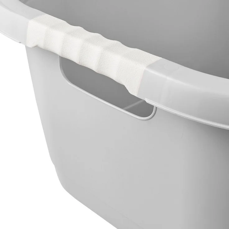 keeeper Wäschewanne janne, ergonomisch, mit Softgriffen, 65 x 45 x 28 cm, 50 l (1 St), Wäschekorb, Wanne in Nierenform – Bild 2