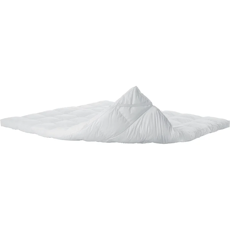 LUCID Ultraweiche 7,5 cm Microfaser Matratzenauflage 140x200 cm | Baumwoll Perkal Bezug mit 4 Eckbändern | Öko-Tex | Atmungsaktiver Matratzen Topper – Bild 1
