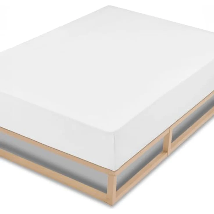 Sleezzz Vital wasserdichtes Molton Spannbettlaken mit antibakterieller Silber Veredelung 100 x 200 cm – Bild 5