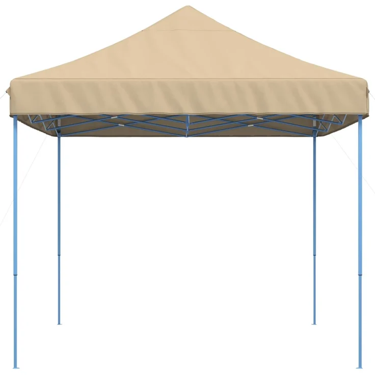 Partyzelt Faltbar, Gartenzelt Pop-Up Beige 440x292x315 cm – Bild 4