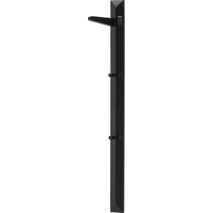 BANTRY Garderobenpaneel - Rund 40 cm / Eiche schwarz gebeizt / ohne Ablage – Bild 17