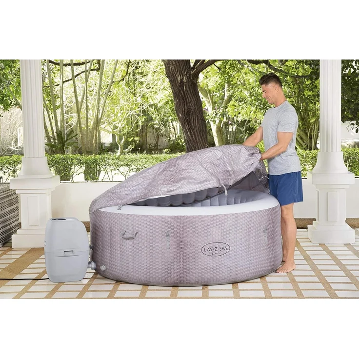 LAY-Z-SPA® Whirlpool 'Cancun AirJet™', Ø 180 x 66 cm, rund – Bild 25