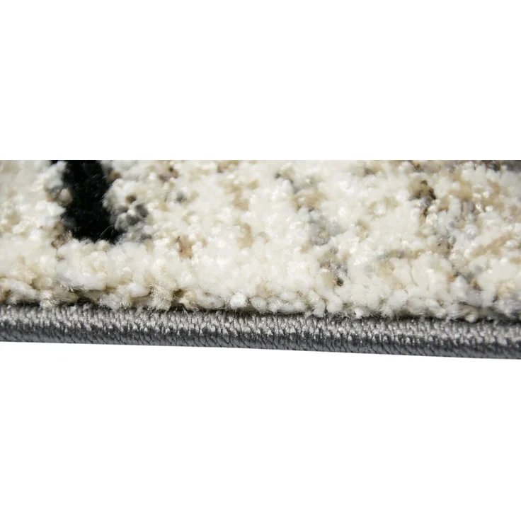 merinos Teppich Kurzflorteppich CARRARA, B 200 x H 290 cm, rechteckig, Höhe: 13 mm, Braun, in Holzoptik – Bild 5