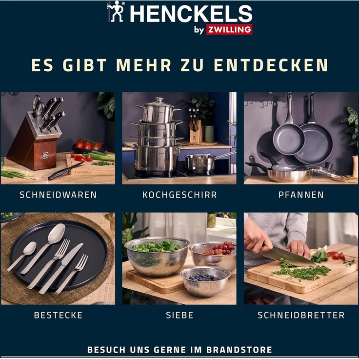 Schmorpfanne Henckels by ZWILLING BREEZE CERAMIC LHD 46x7.50x28 cm schwarz – Bild 8