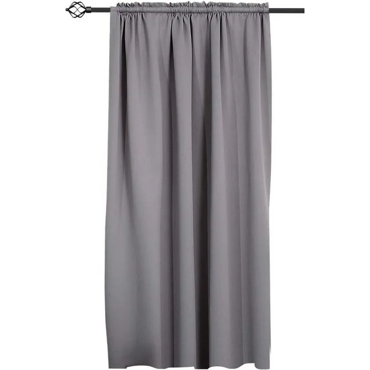 Woltu Gardine, (1 St), blickdicht, Blickdicht mit Kräuselband für Schiene, 250 g/m²