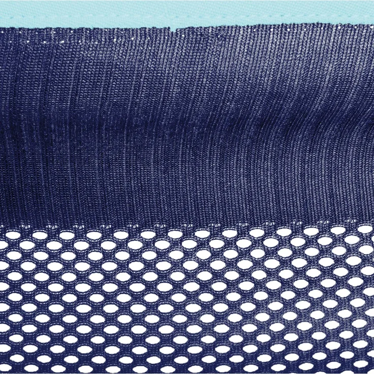 Vivere Doppel-Netzhängematte Blau/Türkis Polyester multicolor VI-MESH2-42 – Bild 5