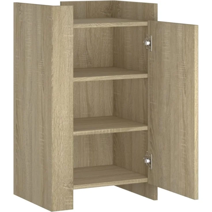 vidaXL Sideboard Sonoma-Eiche 45x35x75 cm Holzwerkstoff 848397 – Bild 12