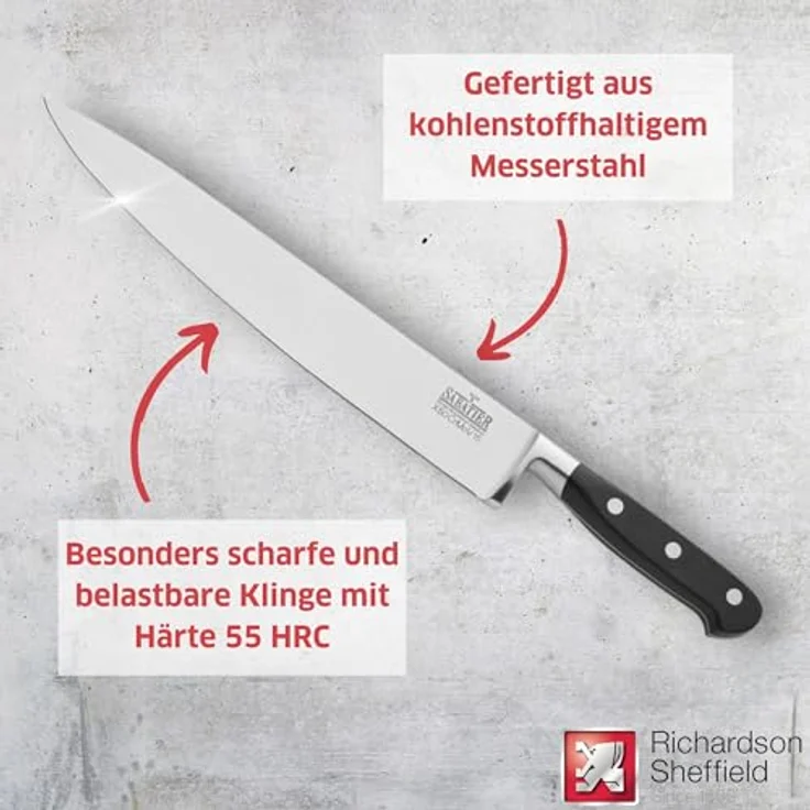 Richardson Sheffield V SABATIER Messerblock 9-teilig – Bild 6