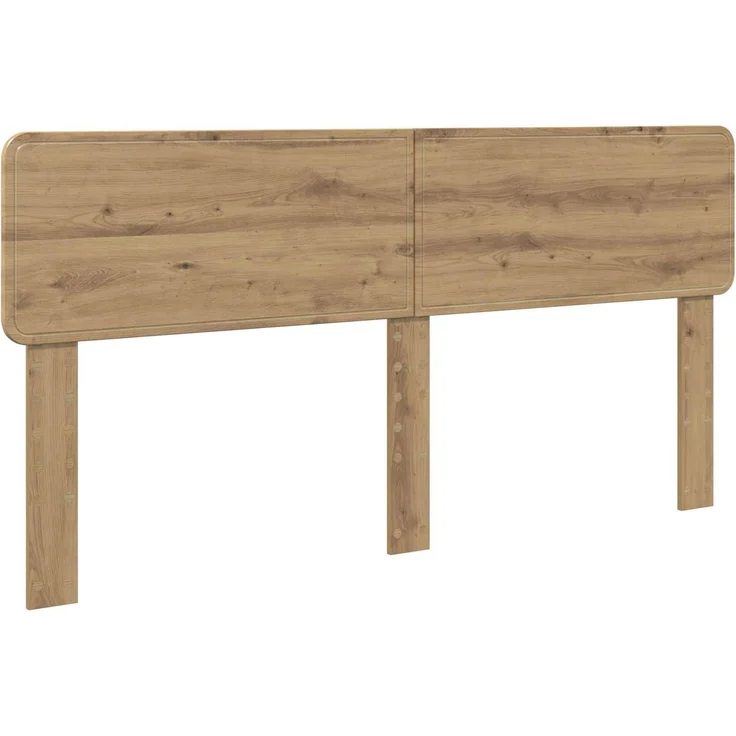 vidaXL Kopfteil Artisan-Eiche Holzwerkstoff 90 x 203 x 3 cm Braun (Art-Nr 888505) – Bild 2