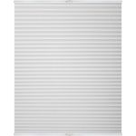 Lichtblick Sonnenschutzsysteme GmbH Plissee Nizza 45 cm x 130 cm (BxL) Weiß Tageslicht; einfache Installation mit Klemmträgern; verspannt