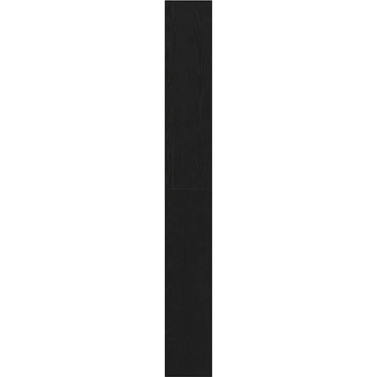 vidaXL Waschmaschinen-Schrank Schwarz Eichen-Optik 64 x 24 x 190 cm 862668 – Bild 7