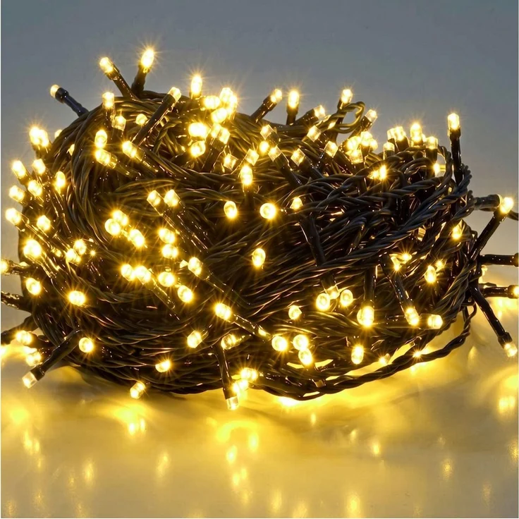 Salcar LED-Lichterkette 2m-100m LED Lichterkette Weihnachtsbaum 20-1660er LED Weihnachtsdeko – Bild 1