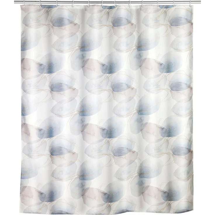 WENKO Duschvorhang Navan Breite 180 cm, Höhe 200 cm, Polyester, waschbar – Bild 3