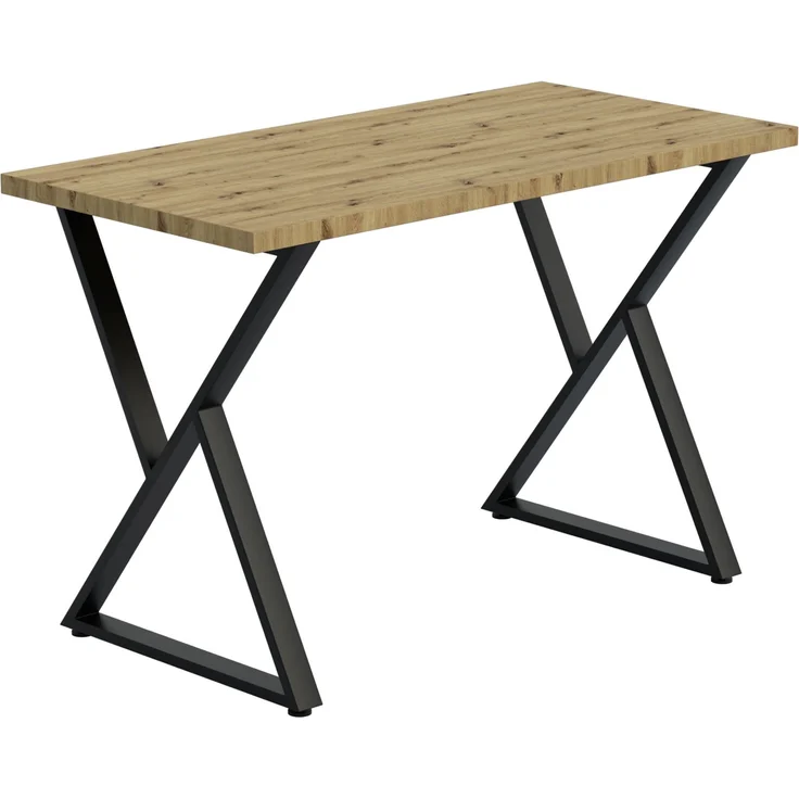 Esstisch Chicago 120 Eiche Artisan – Moderner Esszimmertisch in Holzoptik für 4-6 Personen – Bild 1