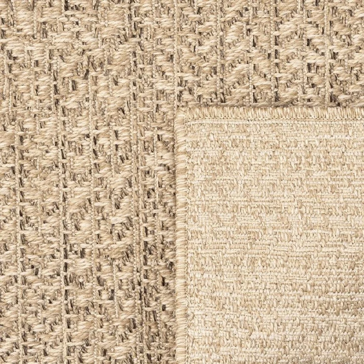 the carpet Teppich Kansas, rechteckig, Höhe: 1 mm, moderner robuster In und Outdoor Teppich Jute Look – Bild 3