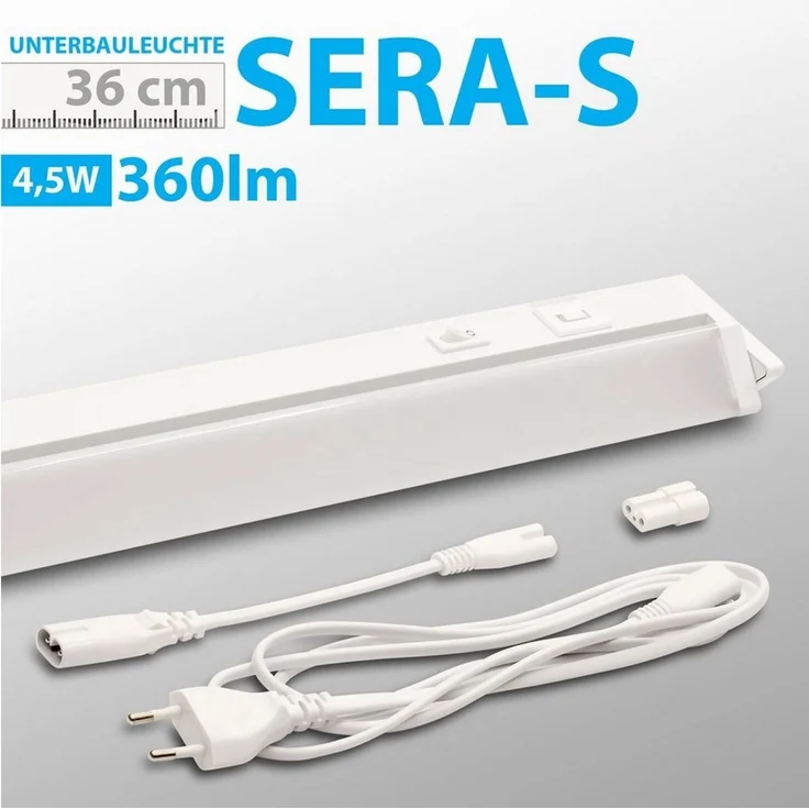 Maxkomfort LED Unterbauleuchte schwenkbar & 3-Stufen-Dimmfunktion - 36cm/56cm/90cm in Weiß/Grau, LED fest integriert, 3 Lichtfarben, Warmweiß/Kaltweiß/Neutralweiß, 3000K/4000K/6000K, Küchenleuchte 3-Stufen-Dimmbar, schwenkbar, 3 Lichtfarben, IP20 – Bild 5