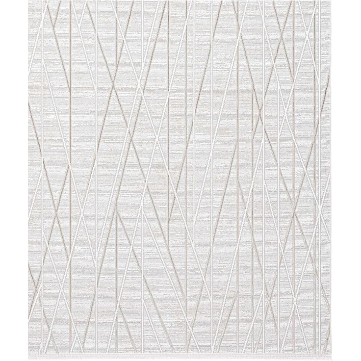 Mondlicht Beige Teppich 80 x 300 cm Polyester Beige 88778958 [en. casa] – Bild 2