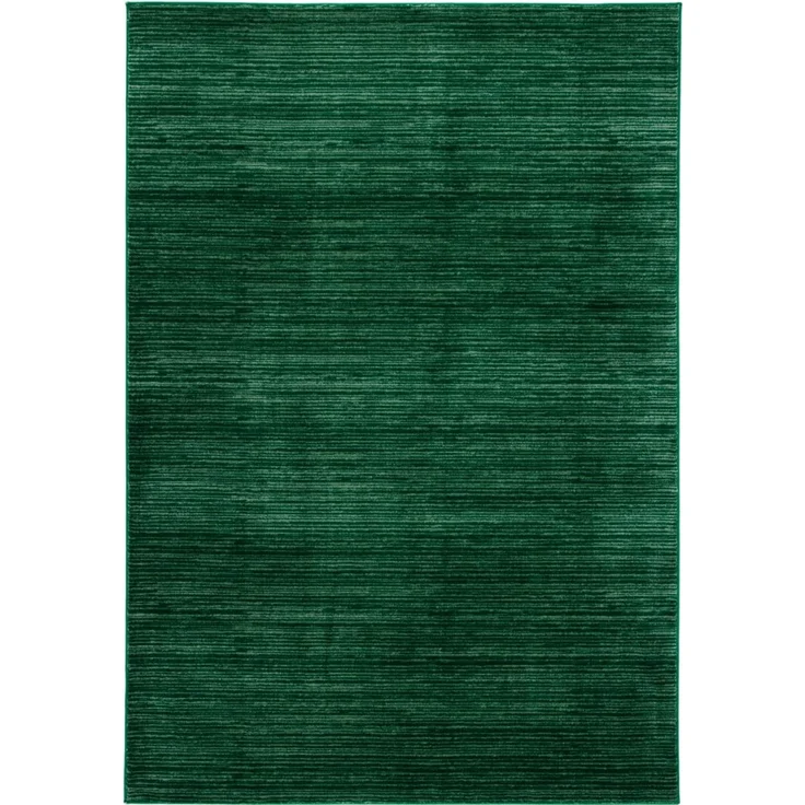 SAFAVIEH Modern Teppich für Wohnzimmer, Esszimmer, Schlafzimmer - Vision Collection, Kurzer Flor, Grün, 80x180 cm