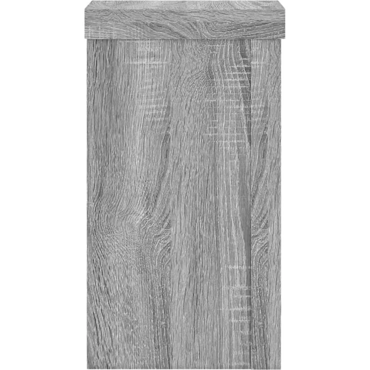 vidaXL Pflanzenständer 2 Stk. Grau Sonoma 10x10x18 cm Holzwerkstoff 852884 – Bild 6