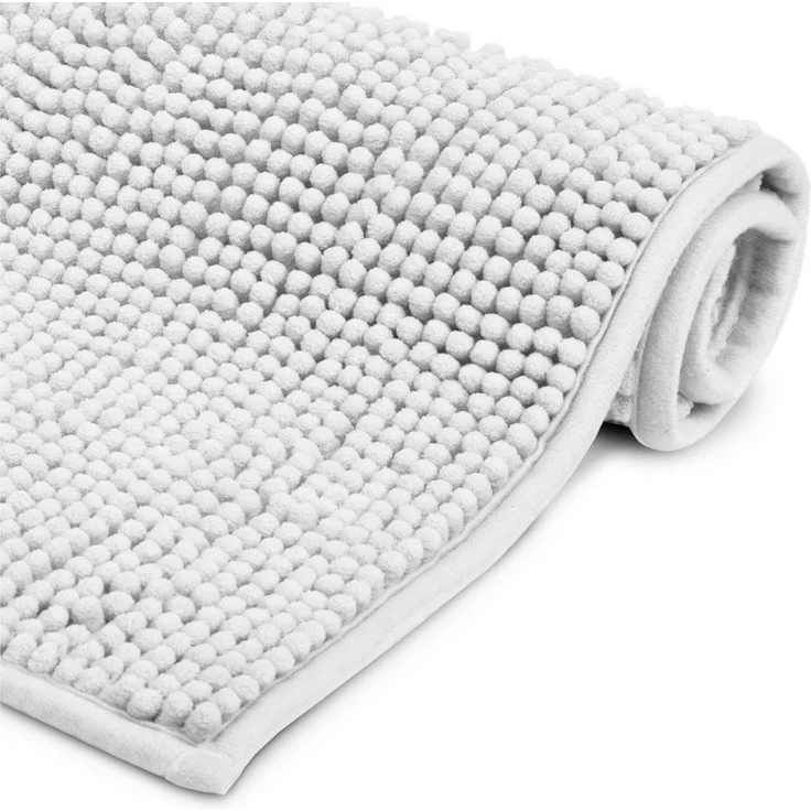 Beautissu Badematte BeauMare WR rutschfest 50x50 cm Weiß – Bild 1