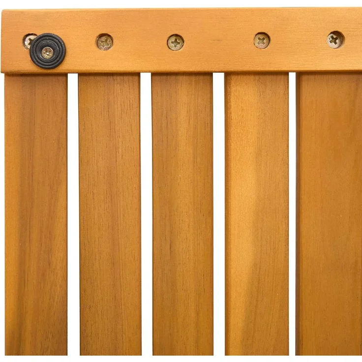 vidaXL Badematte Uni Braun 60 x 40 cm Holz 42025254 – Bild 8