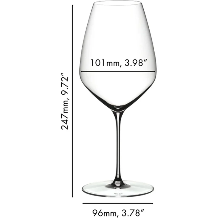 Riedel VELOCE Syrah / Shiraz Weinglas 2er Set + Poliertuch – Bild 2