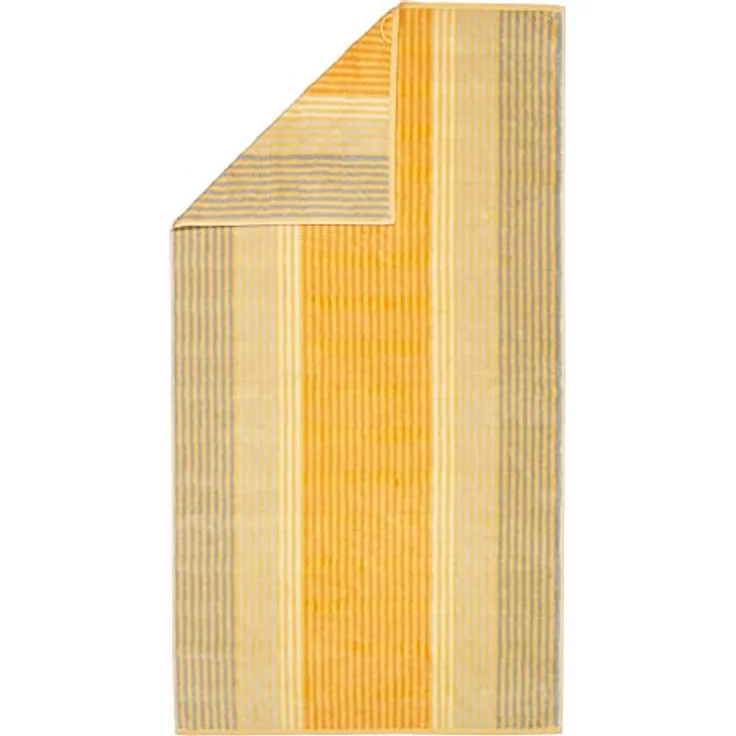Cawö Duschtuch NOBLESSE CASHMERE BL 80x150 cm gelb Badetuch Handtuch Handtücher Saunatuch Strandtuch – Bild 4