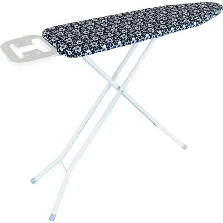 HTI-Living Bügelbrett Bügelbrett Black, Bügelfläche 110x33 cm, Bügeltisch mit Bügeleisenablage – Bild 3