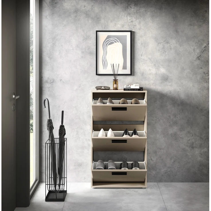 Schuhkipper >Sam< ca. 6 Paar Schuhe, in Kaschmir - 59x103x17cm (BxHxT) – Bild 5