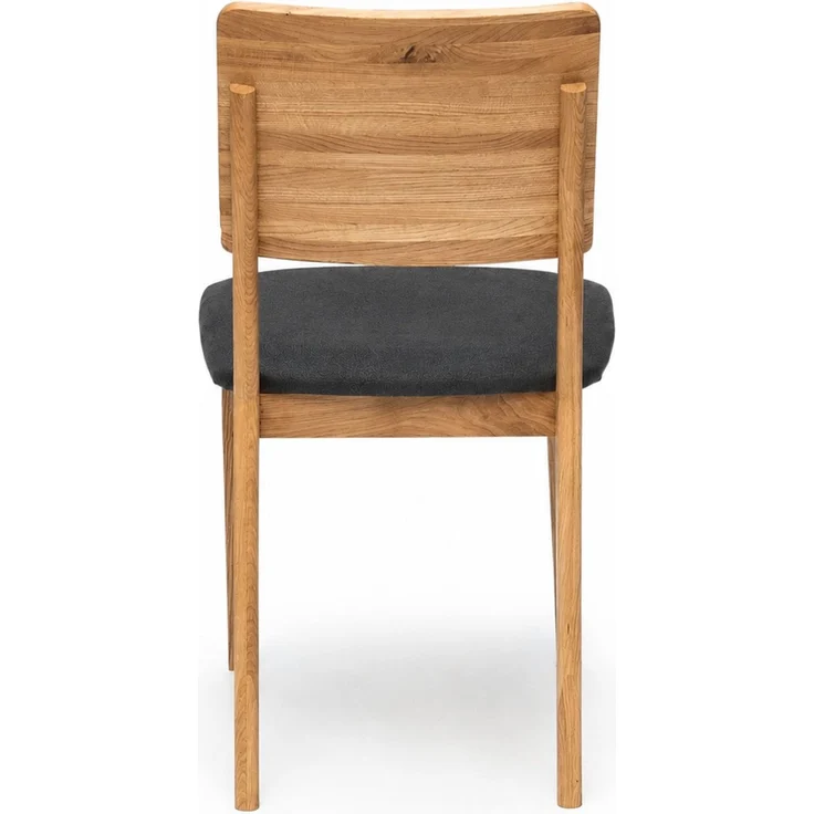 Eckbankgruppe Modern Dyan 4 für 7 Personen Massivholz Wildeiche/Grau – Bild 7