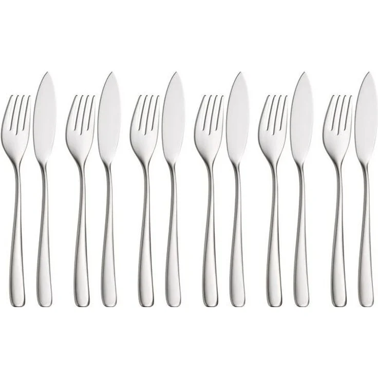 WMF Vision Fischbesteck-Set, 12-teilig, Cromargan protect® 3201112840 – Bild 4