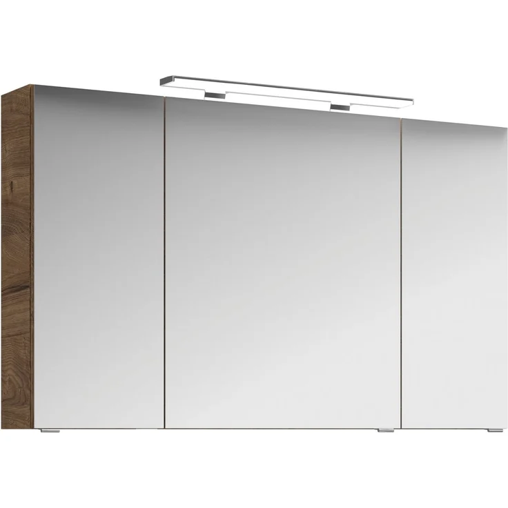 PELIPAL Badmöbel-Set Serie 4010 Spiegelschrank 5308 - Eiche Ribbeck quer NB 120 cm – Bild 5