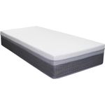 Inter 7 Zonen Boxspring - Taschenfederkernmatratze Best De Luxe 90x200 cm H3