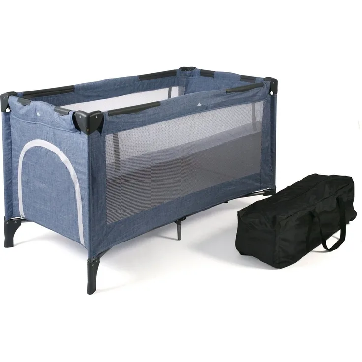 Chic 4 Baby Reisebett Luxus Jeans blue