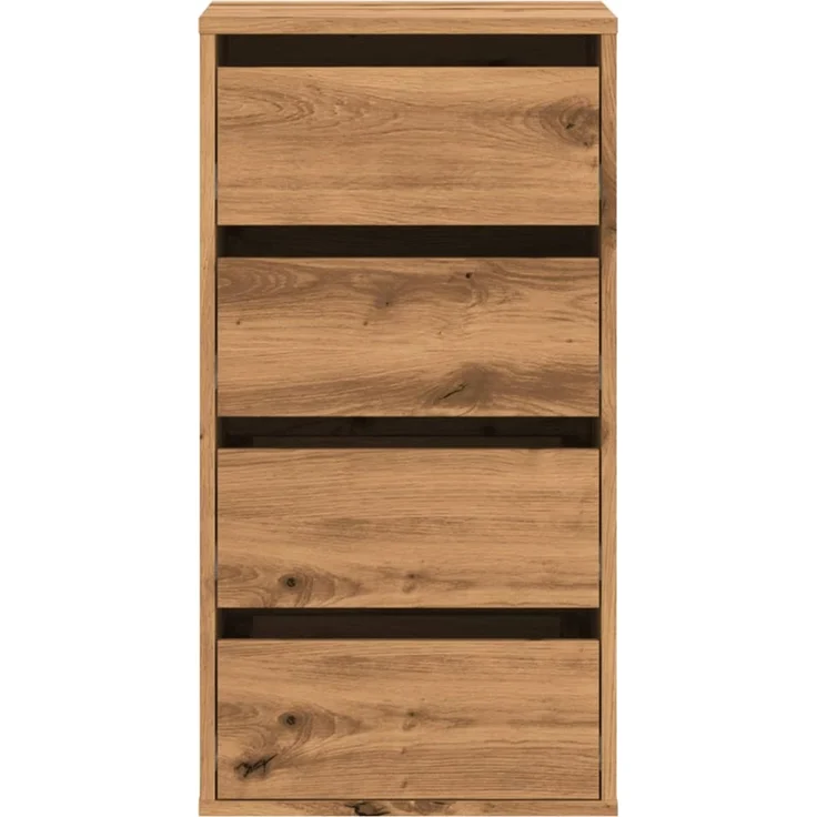 vidaXL Kommode Artisan-Eiche 40x41x76 cm Holzwerkstoff 852869 – Bild 4