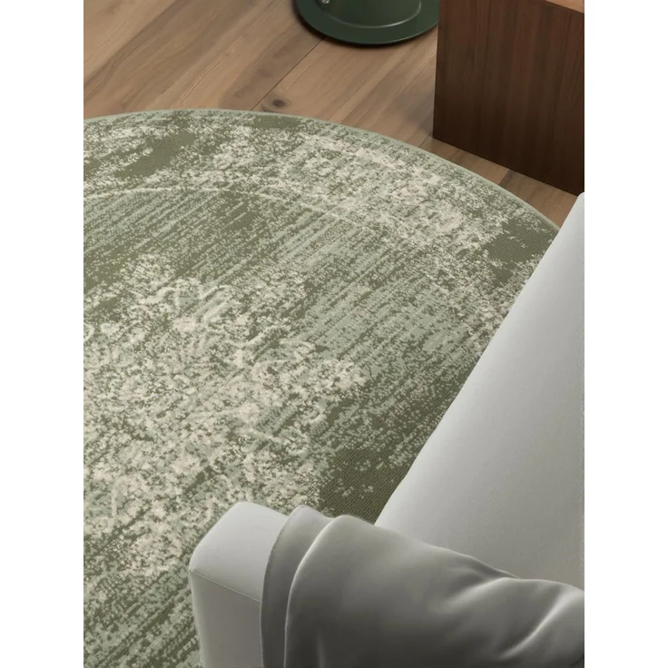 HANSE Home Teppich Lydia, rund, Höhe: 9 mm, Wohnzimmer, Schlafzimmer, Flur, Kurzflor, orientalisch, Vintage, weich – Bild 7