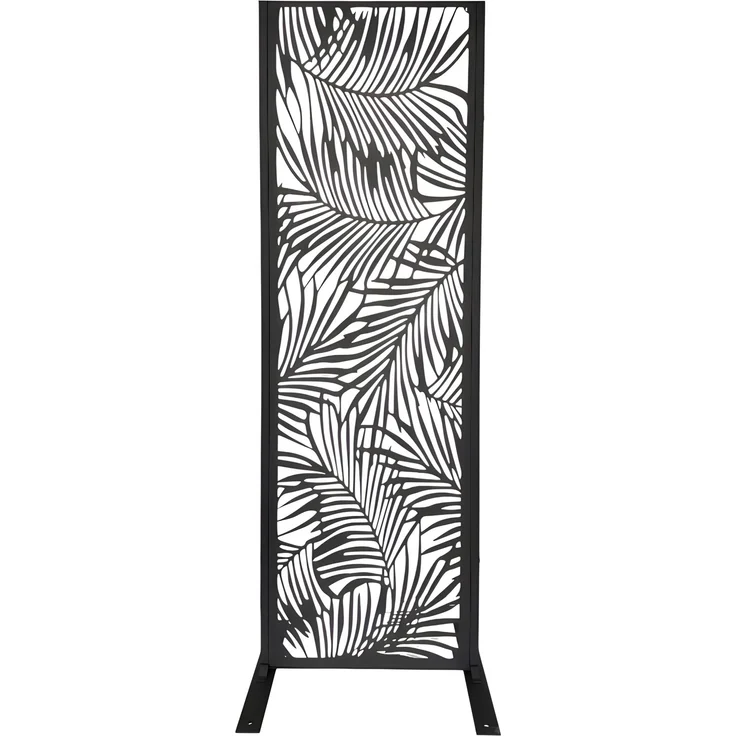 Dekorative Metallpaneel Metallsichtschutzwand - Flieder – Bild 2